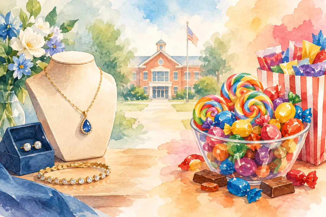 Jewelry Fundraising Versus Candy Sales for Schools